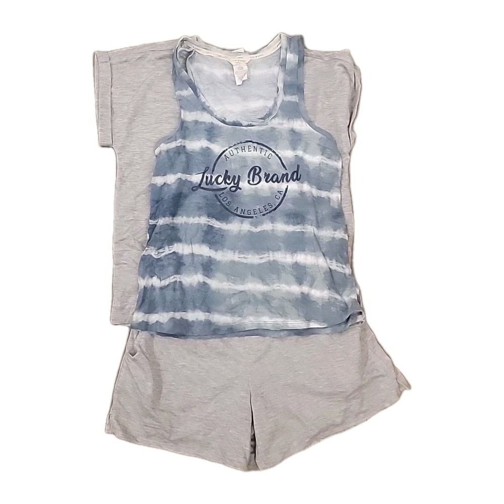 Lucky Brand Women's 3 Piece Sleep Set‎ Small